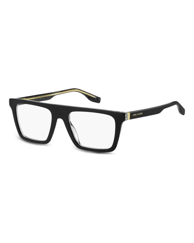 Marc Jacobs Brille mit eckigem Gestell - Schwarz Schwarz