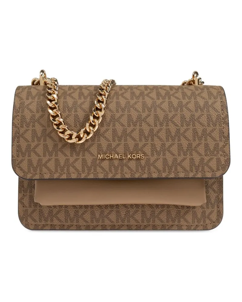 Michael Kors Claire Schultertasche - Braun Braun