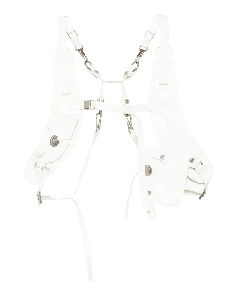 Julius Holster vest - Weiß Weiß