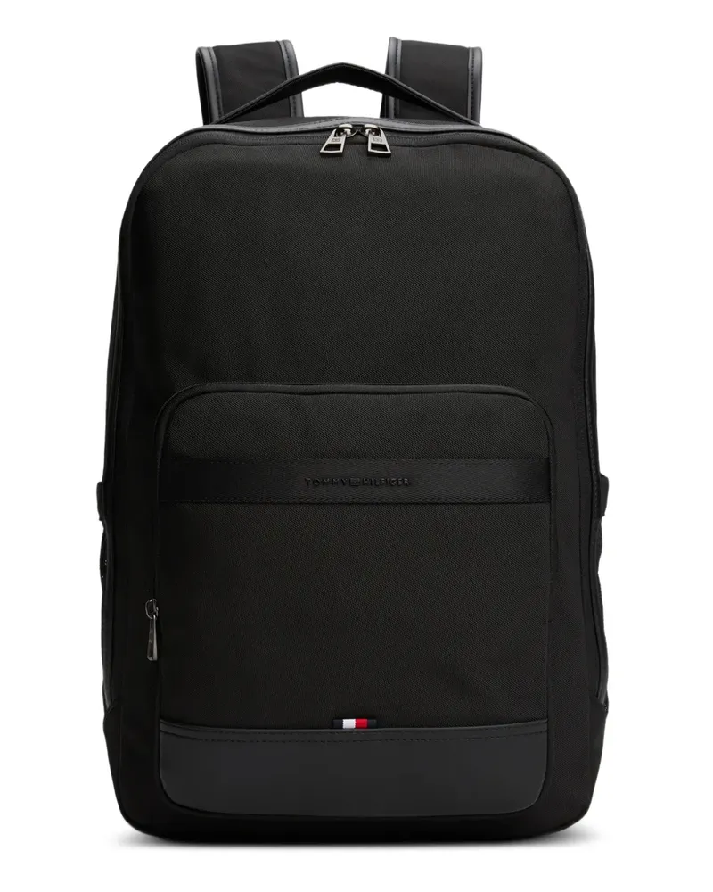 Tommy Hilfiger Rucksack mit Logo-Detail - Schwarz Schwarz