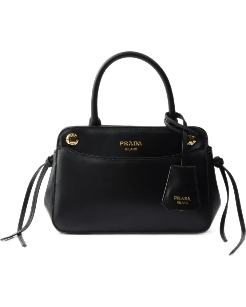 Prada Mini Carry Handtasche - Schwarz Schwarz