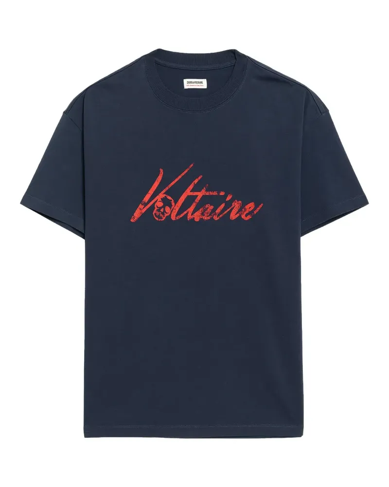 Zadig & Voltaire Teddy T-Shirt - Blau Blau