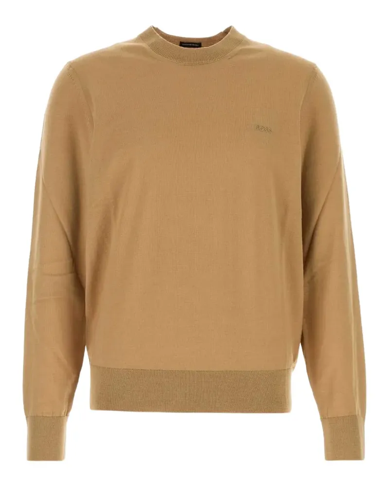 HUGO BOSS Pullover aus Schurwolle - Nude Nude