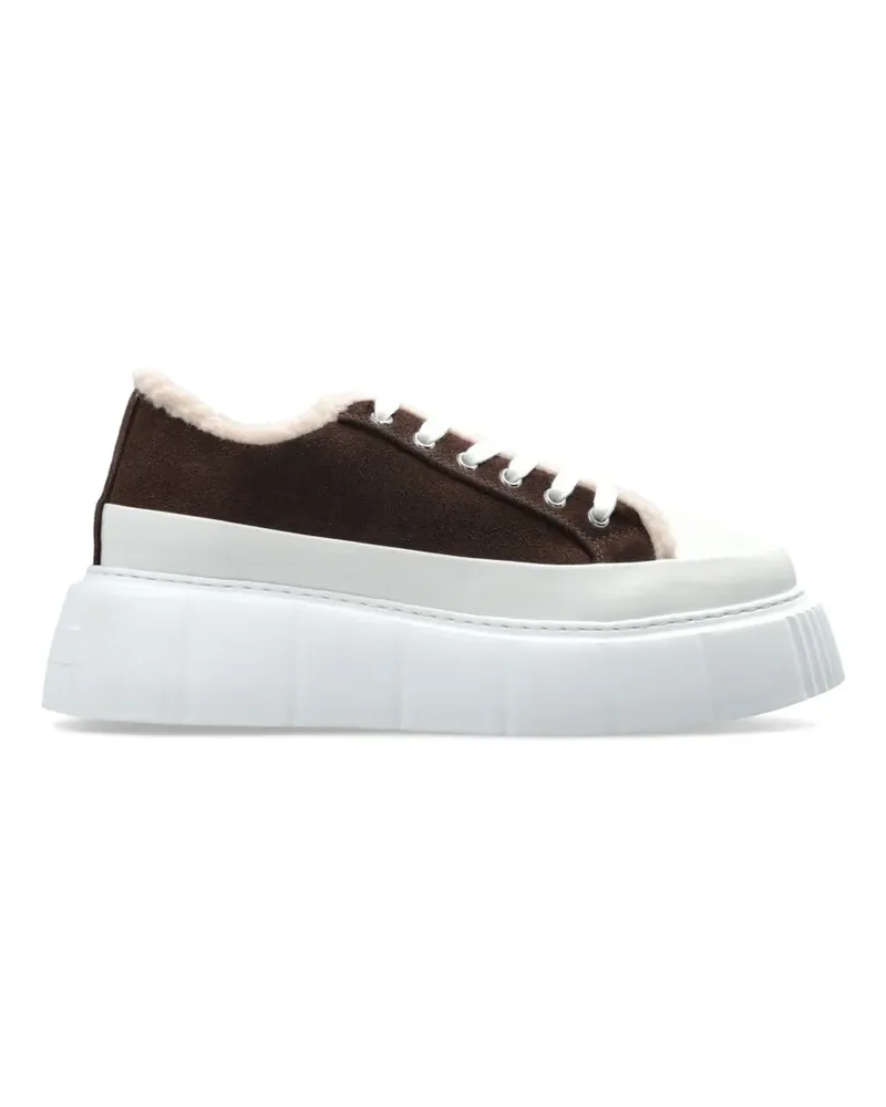 INUIKII Matilda Curly Sneakers - Braun Braun