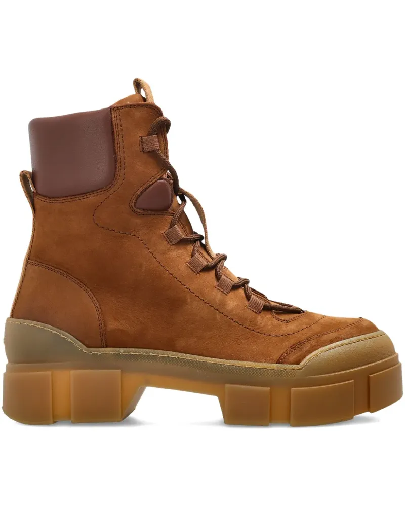 Vic Matié Klassische Schnürstiefel - Braun Braun