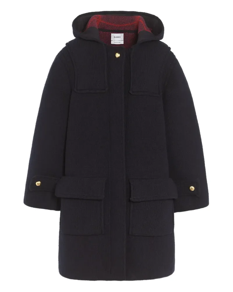Barrie Klassischer Dufflecoat - Schwarz Schwarz