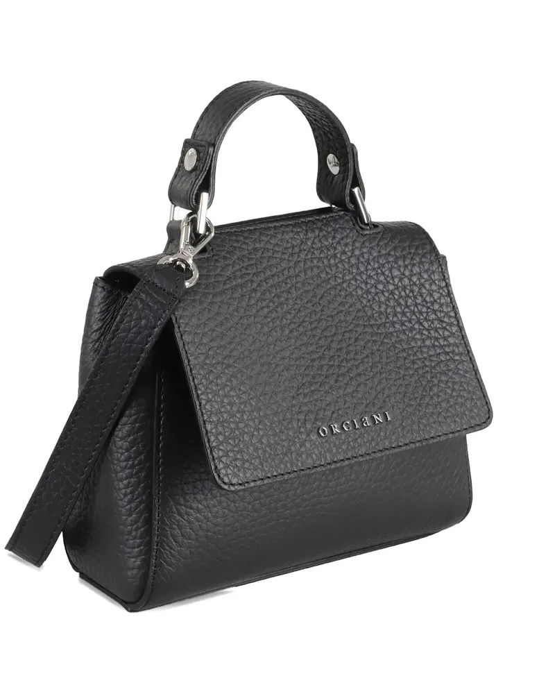 Orciani mini Sveva tote bag - Schwarz Schwarz