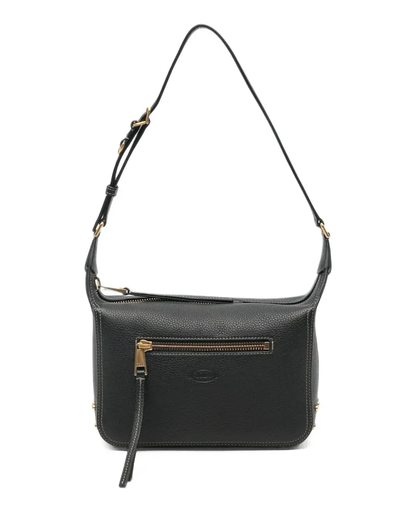 TOD'S Gommino Schultertasche - Schwarz Schwarz