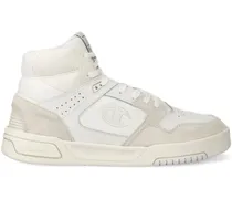 Sneakers mit Logo-Print - Weiß