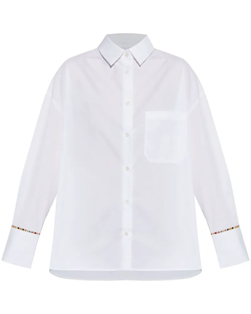 Paul Smith Klassisches Hemd - Weiß Weiß