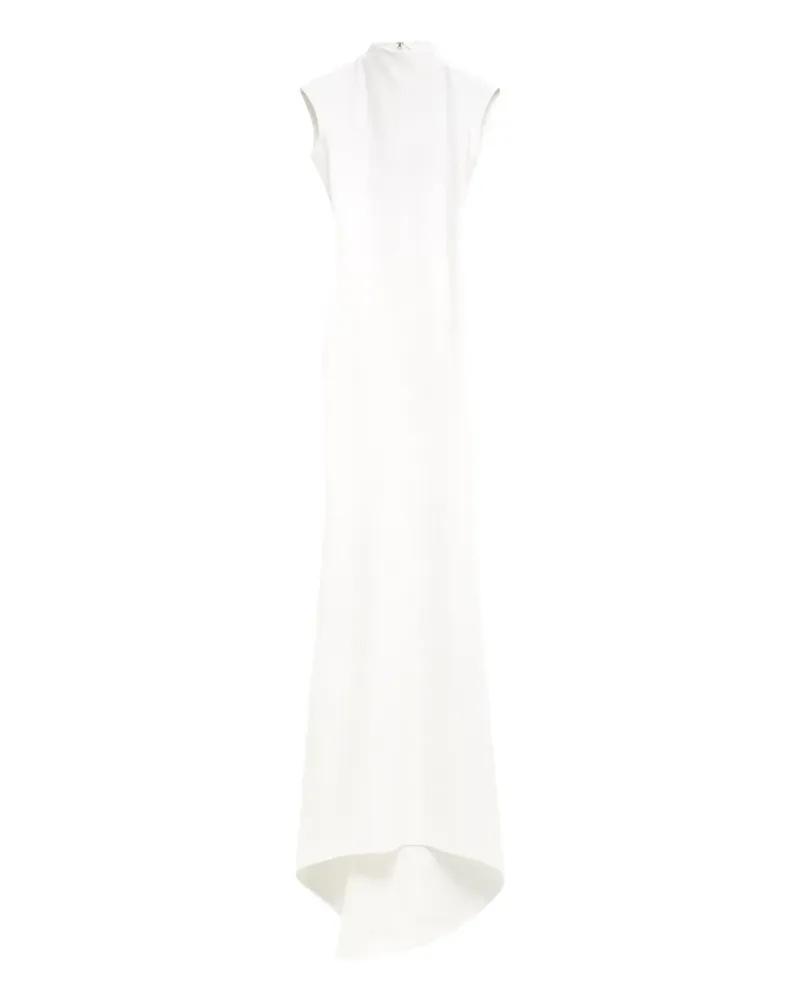 Jacquemus Kleid mit Stehkragen - Weiß Weiß