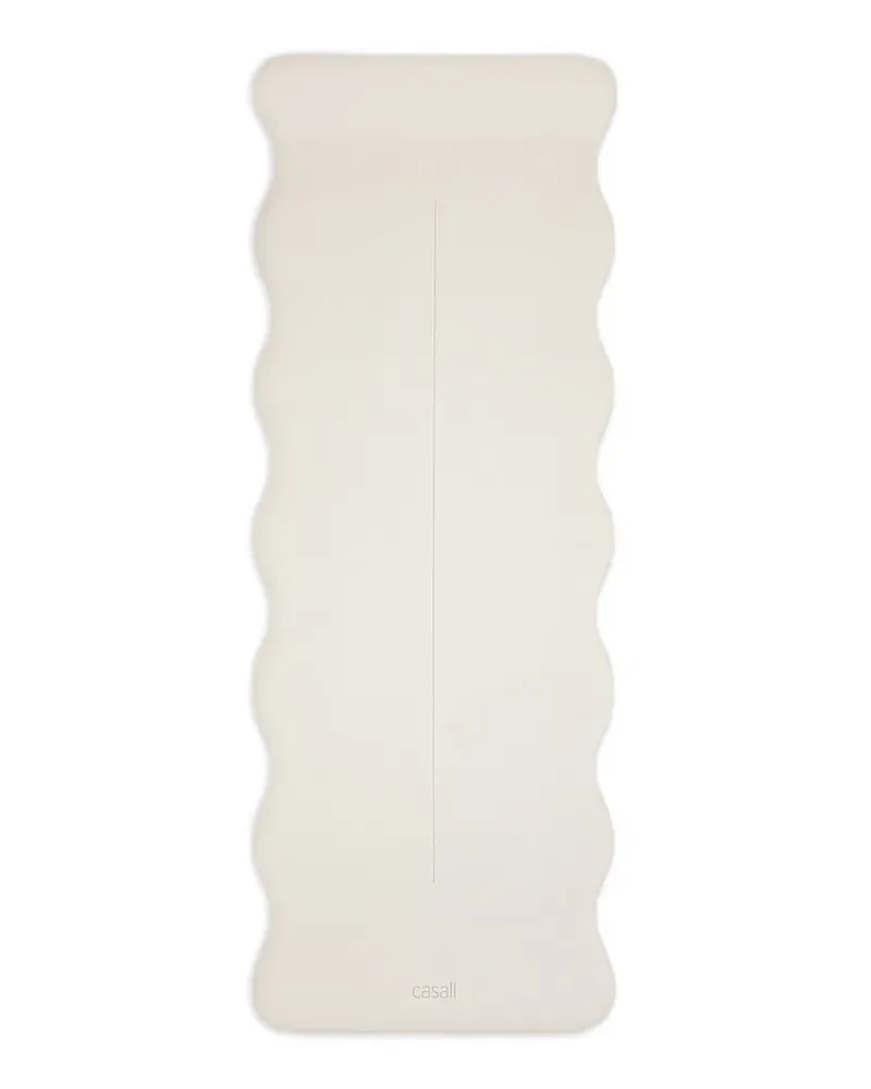 Casall wavy-edge yoga mat - Nude Nude