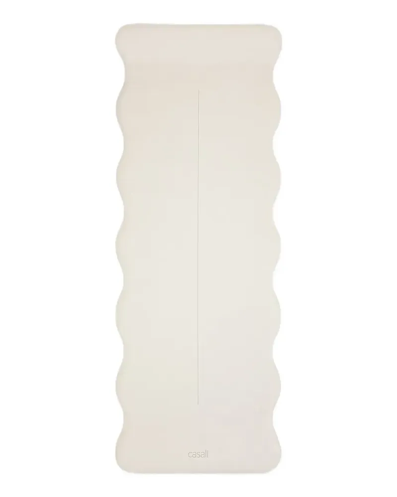 Casall wavy-edge yoga mat - Nude Nude