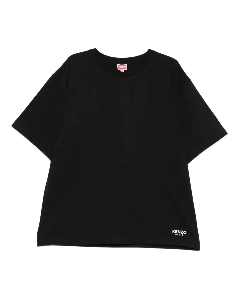 Kenzo T-Shirt mit Logo - Schwarz Schwarz