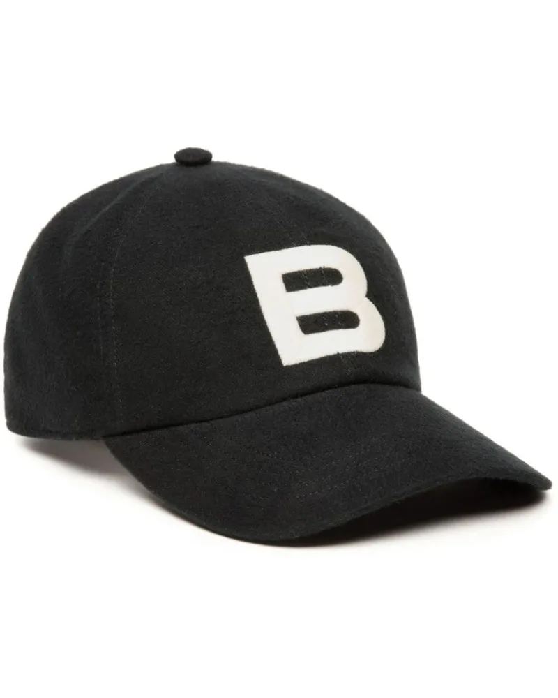 Bally Baseballkappe mit Logo-Print - Schwarz Schwarz
