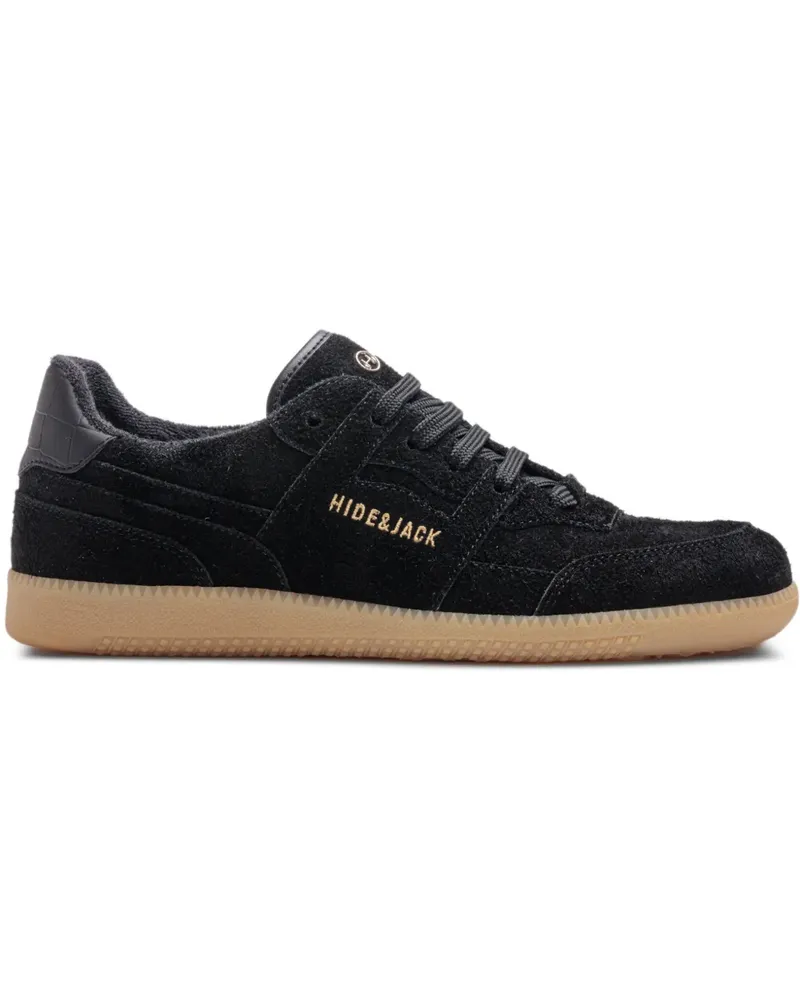 Hide & Jack Sneakers mit Logo-Print - Schwarz Schwarz