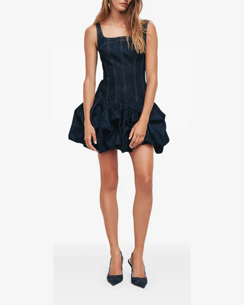 Aje. Briar mini dress - Blau Blau