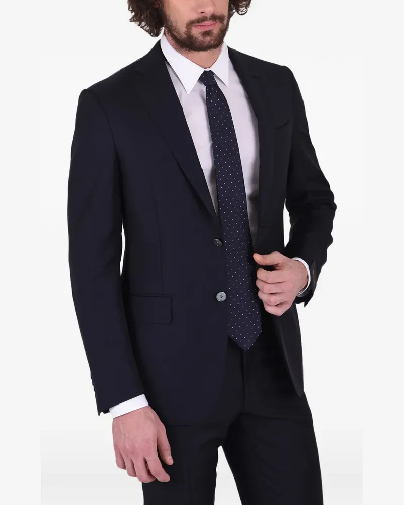 Dell'oglio Schmaler Anzug - Blau Blau