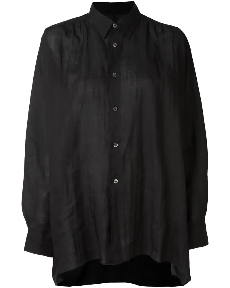 Junya Watanabe Hemd im Oversized-Look - Schwarz Schwarz