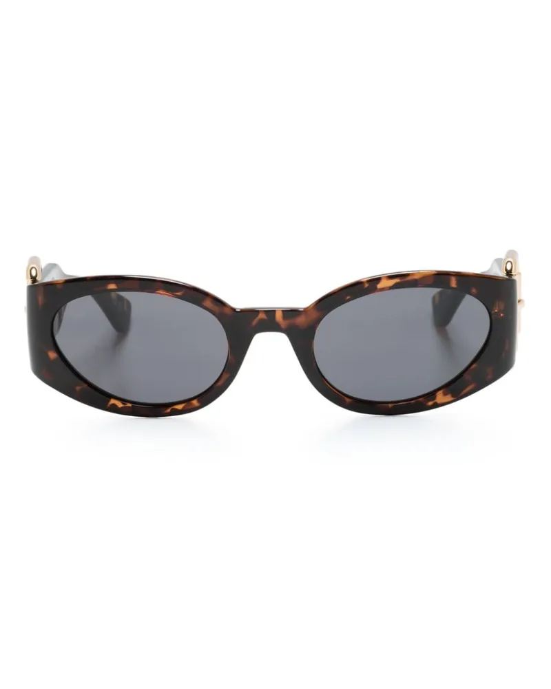 Moschino Mos 154S Cat-Eye-Sonnenbrille Braun