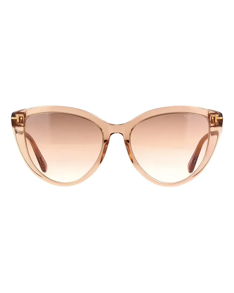 Tom Ford Sonnenbrille mit Cat-Eye-Gestell - Braun Braun