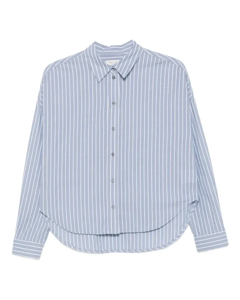 Marc O'Polo vertical-stripe shirt - Blau Blau