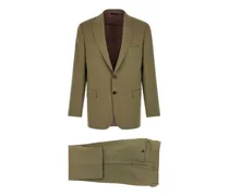 Einreihiger Brunico Anzug - Braun