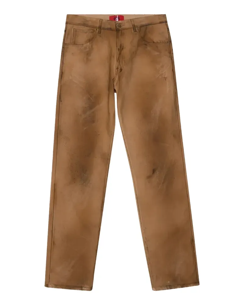 FourTwoFour on Fairfax Five-Pocket-Hose - Nude Nude