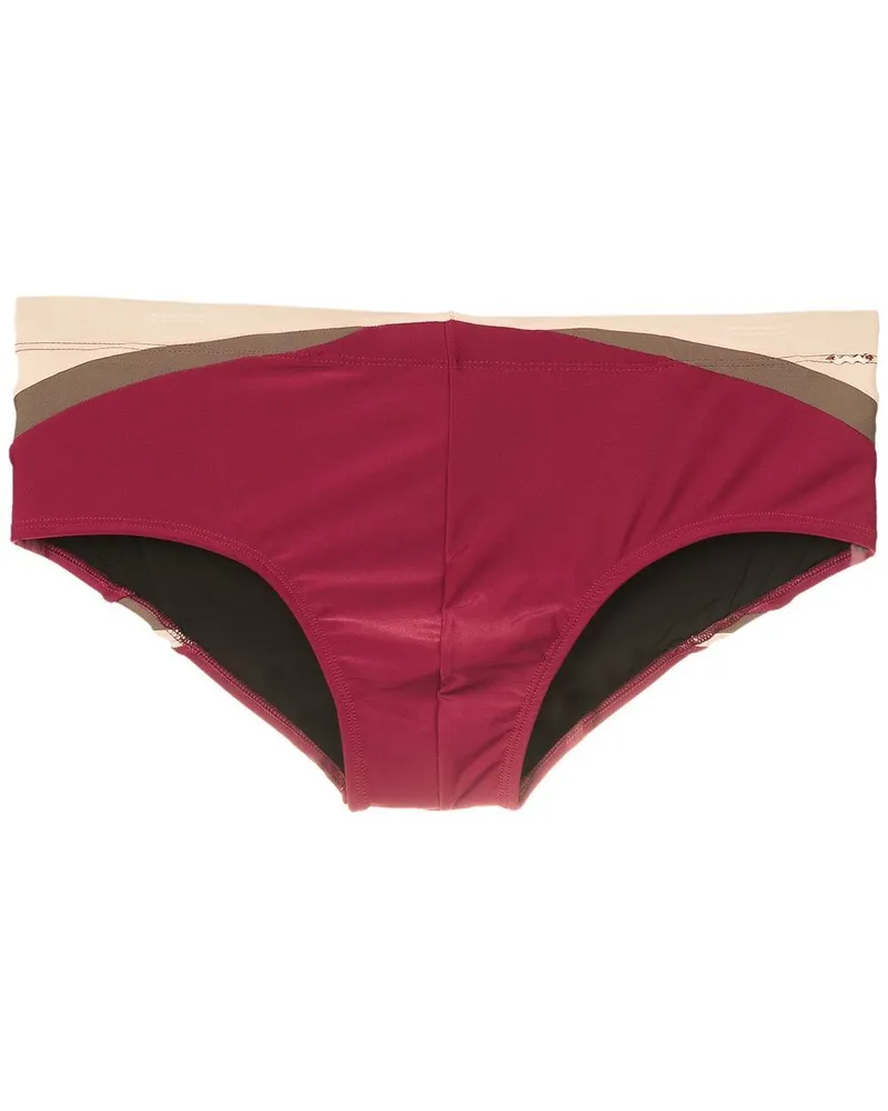 Amir Slama Badehose in Colour-Block-Optik - Mehrfarbig Mehrfarbig