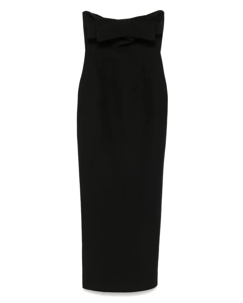 The New Arrivals Ilkyaz Ozel Sisu Maxikleid - Schwarz Schwarz