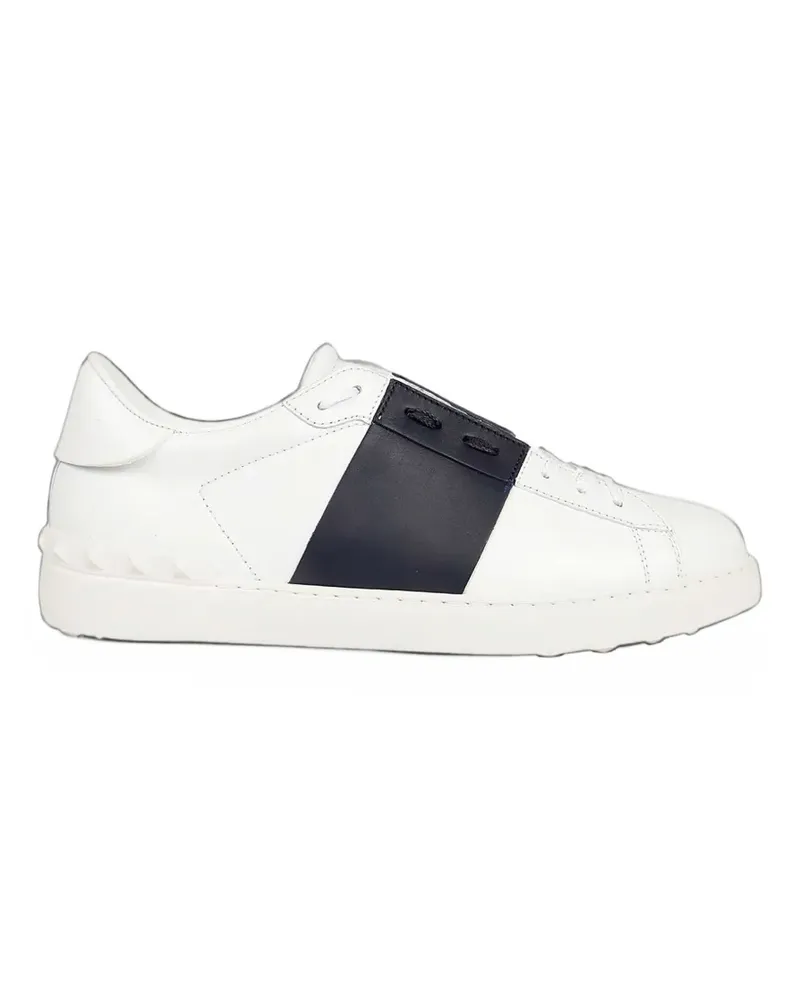 Valentino Garavani Open leather sneakers - Weiß Weiß