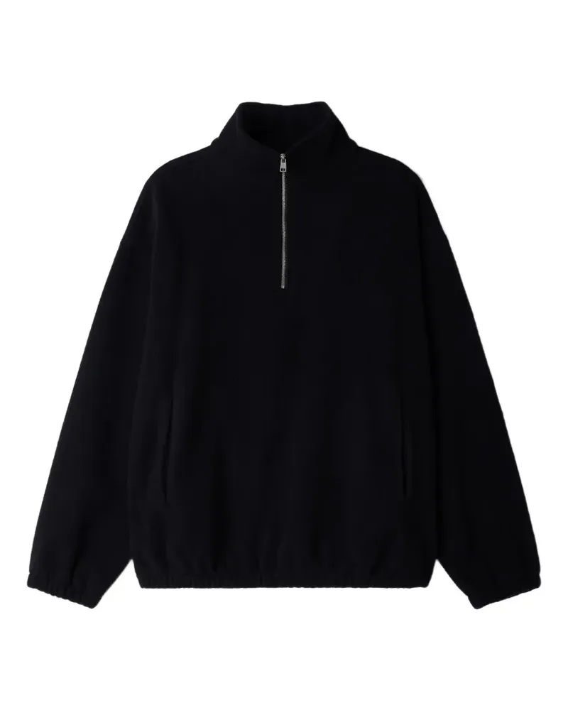 Sandro Sweatshirt mit Stehkragen - Schwarz Schwarz