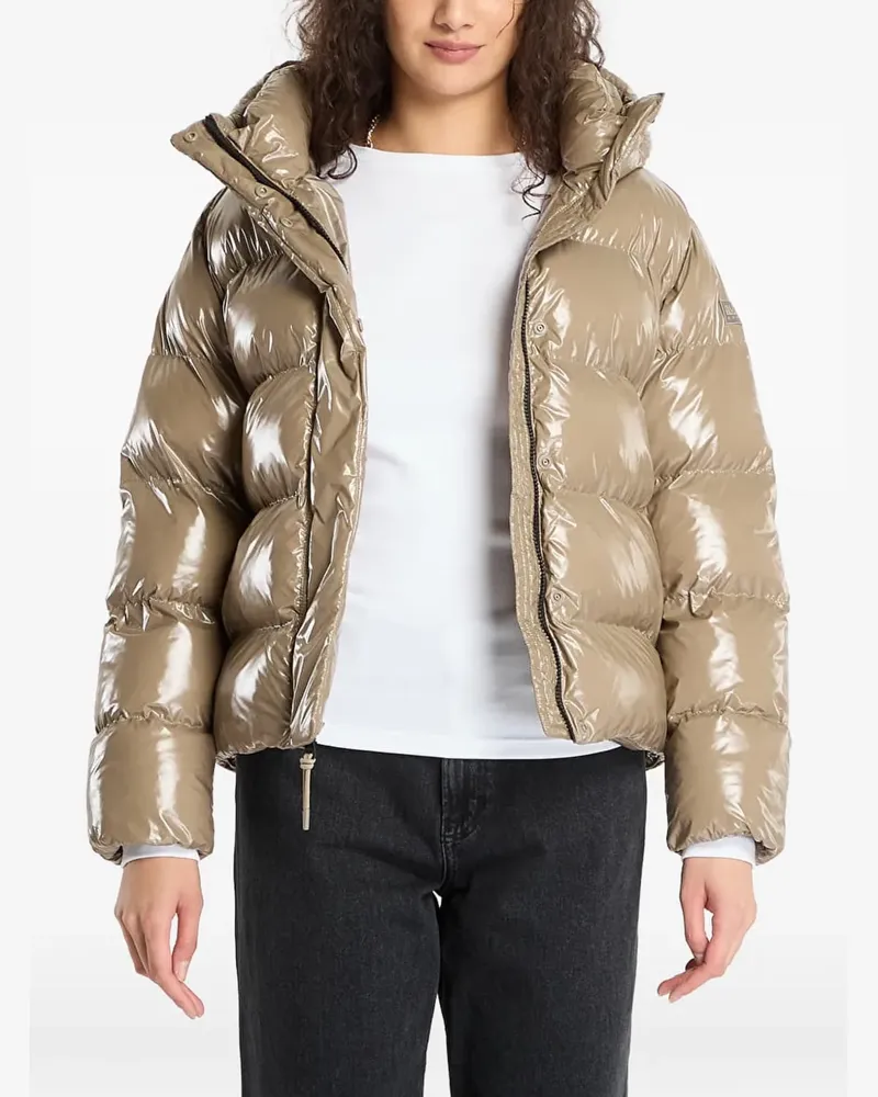 Napapijri Gesteppte A-Glane Kapuzenjacke - Nude Nude