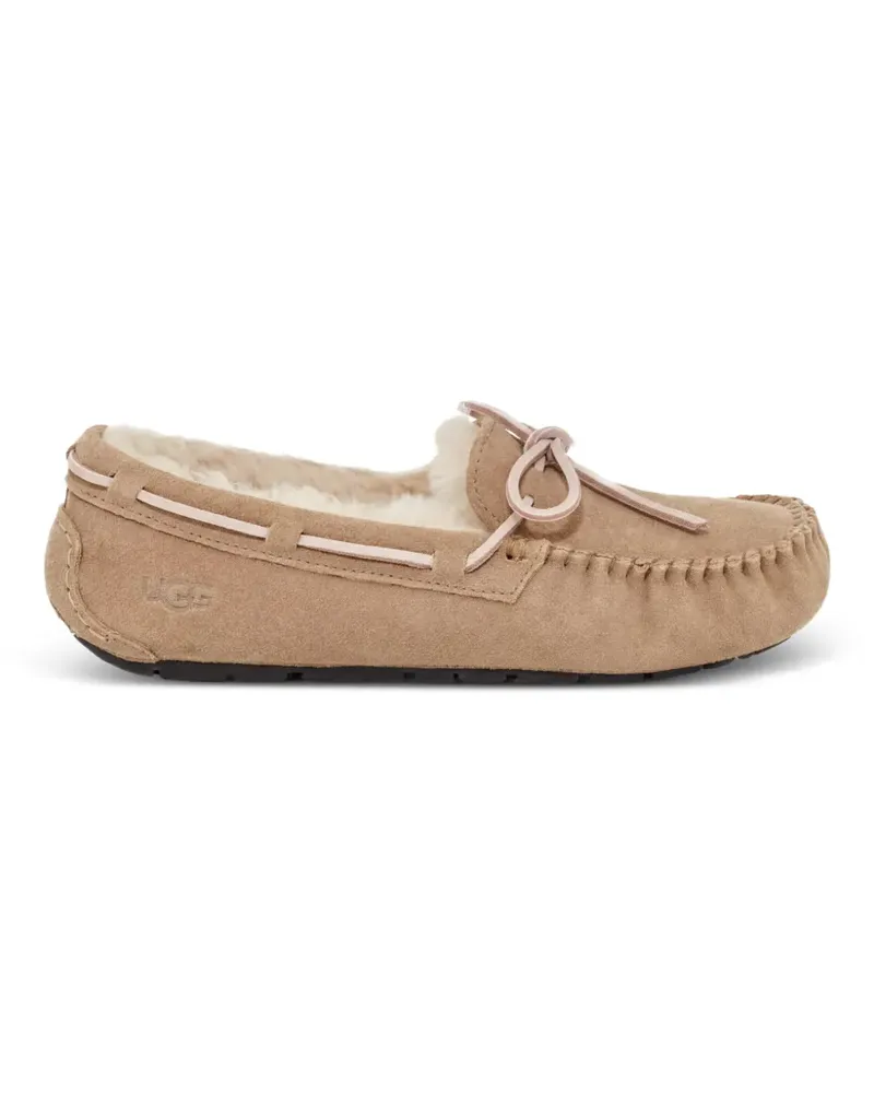 UGG Dakota shearling-lined slippers - Nude Nude