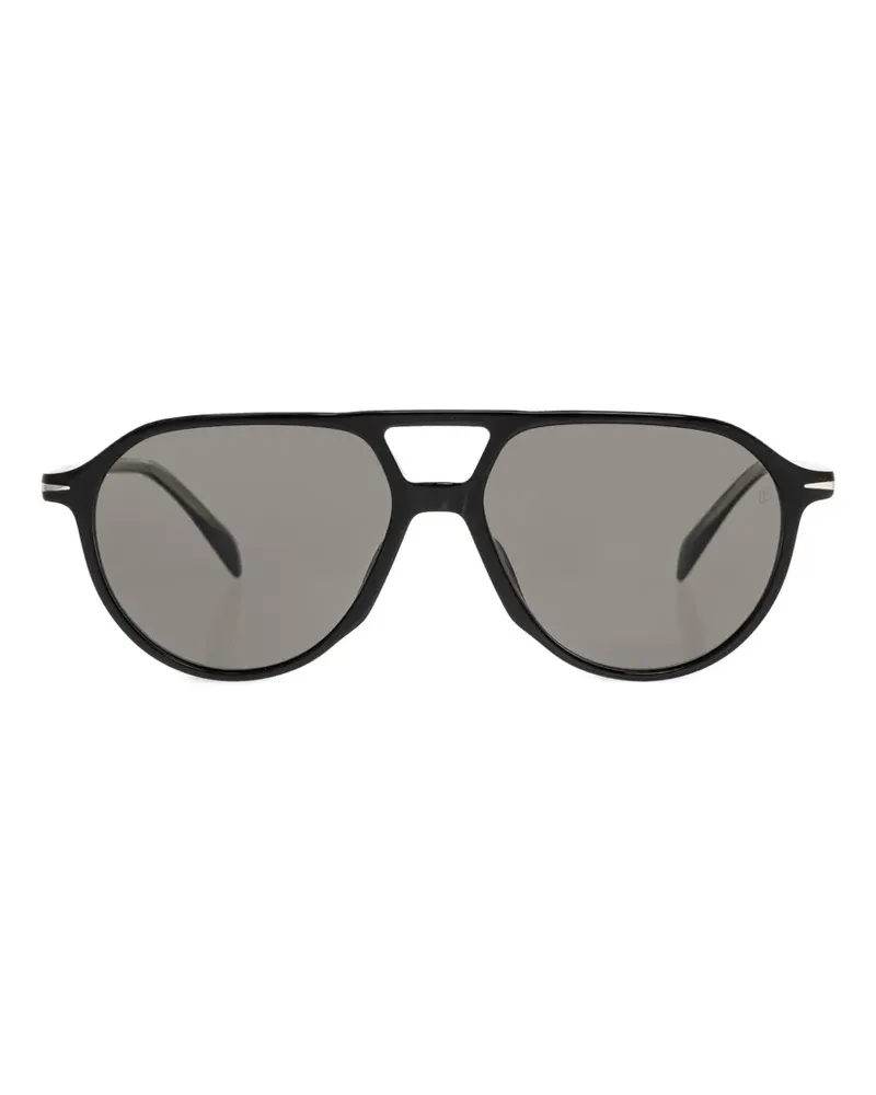 EYEWEAR by DAVID BECKHAM pilot-frame sunglasses - Schwarz Schwarz