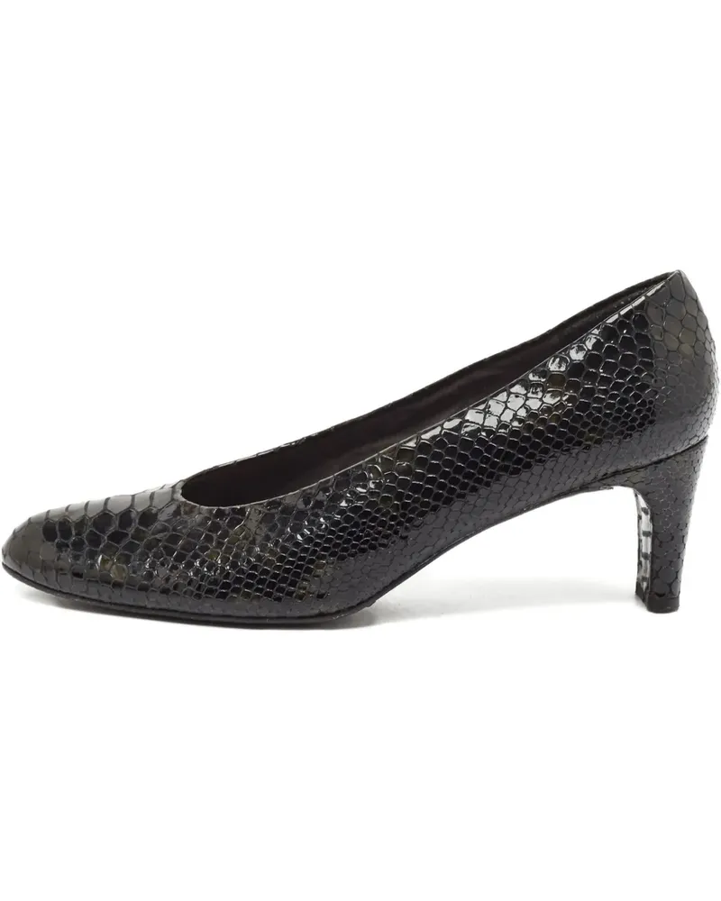 Stuart Weitzman Pumps mit Prägung 95mm - Schwarz Schwarz