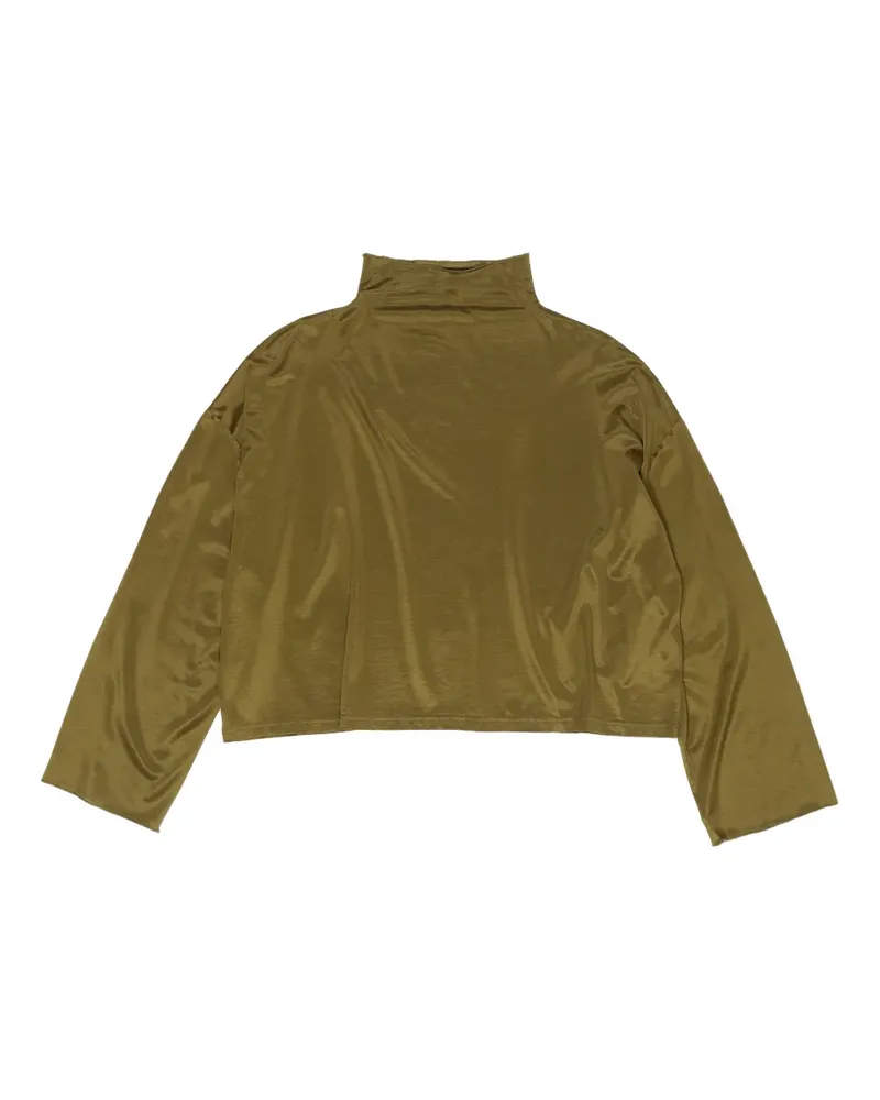 BIMBA Y LOLA Bluse mit Stehkragen - Grün Grün