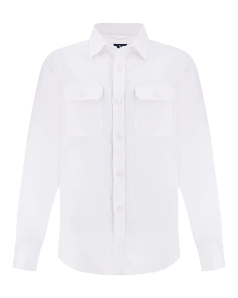 Paul & Shark pocket linen shirt - Weiß Weiß
