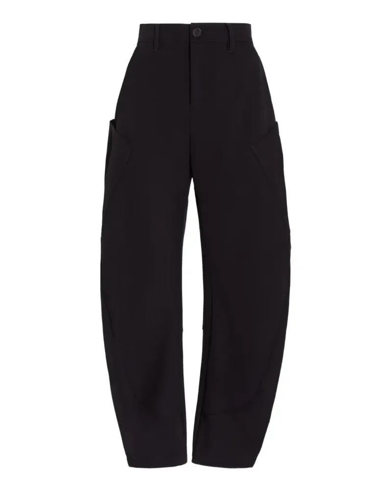 HIGH Grece Tapered-Hose - Schwarz Schwarz