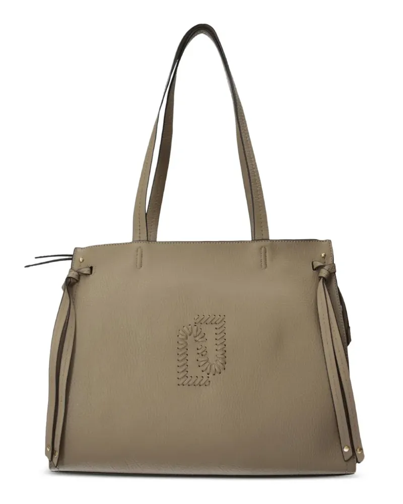Liu Jo embossed shopping bag - Nude Nude