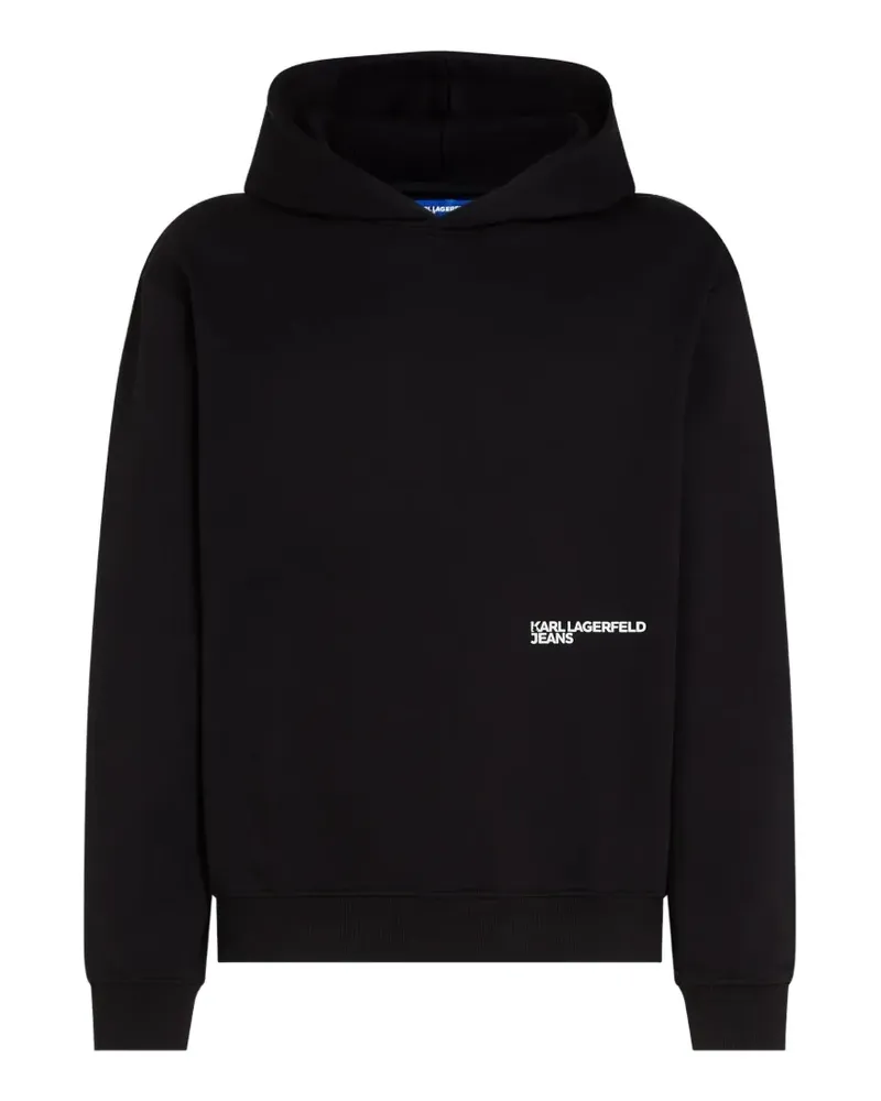 Karl Lagerfeld Karlism Hoodie - Schwarz Schwarz
