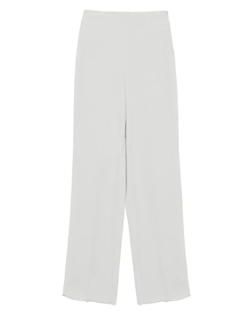 Emporio Armani Jacquard-Hose mit Fischgrätenmuster - Grau Grau