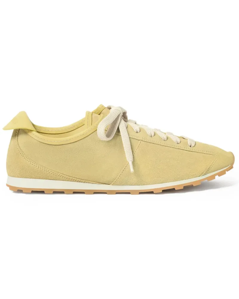 Jacquemus The Tennis Sneakers aus Wildleder - Gelb Gelb