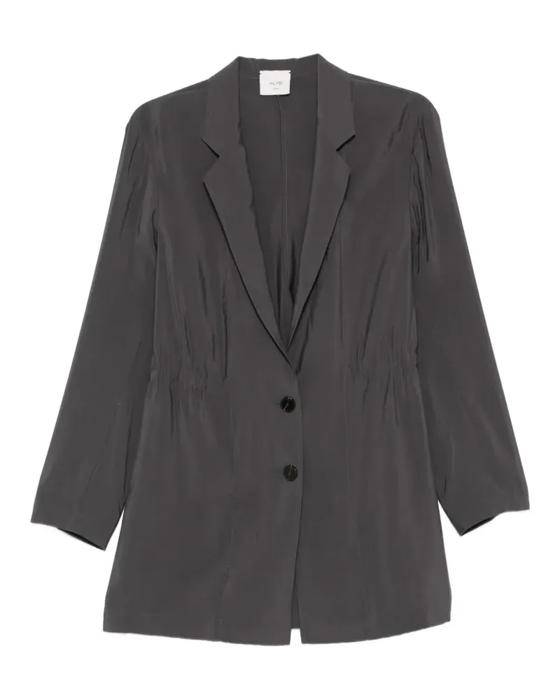 ALYSI Blazer mit Kordelzug - Grau Grau