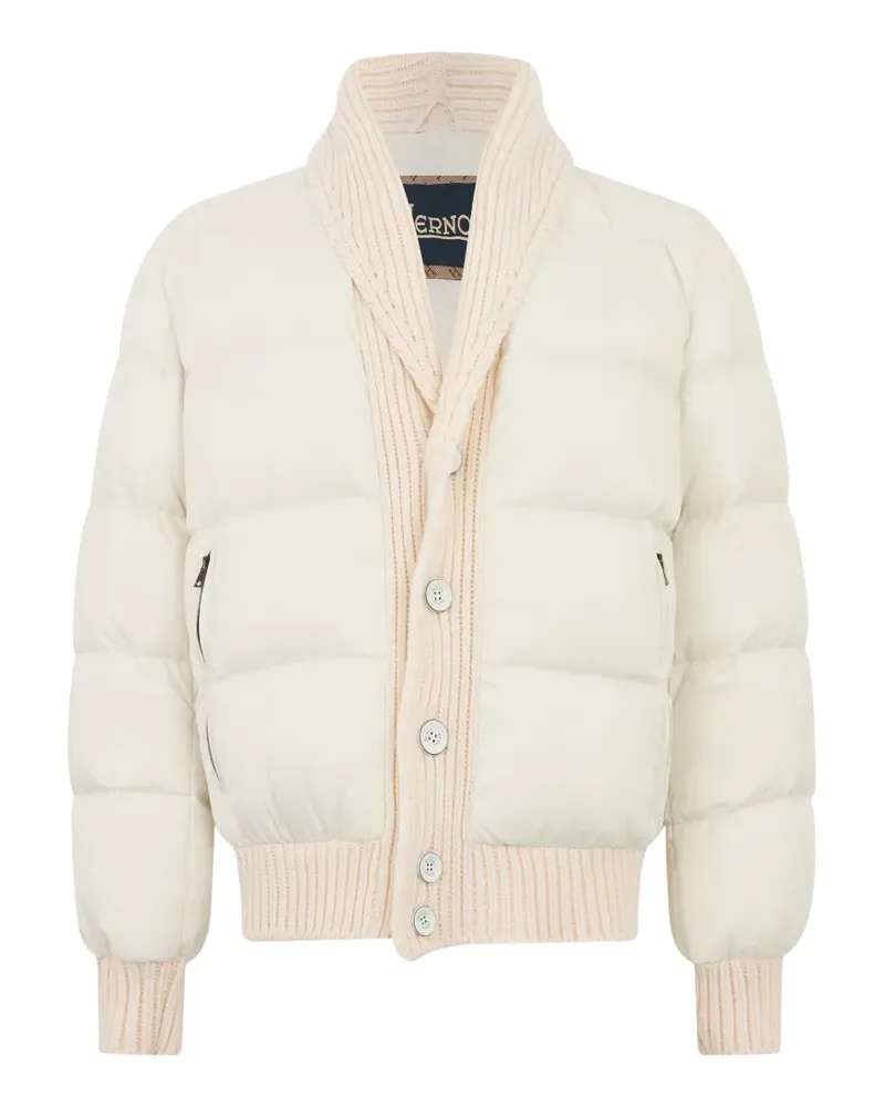 Herno Gefütterte Jacke mit Schalkragen - Nude Nude