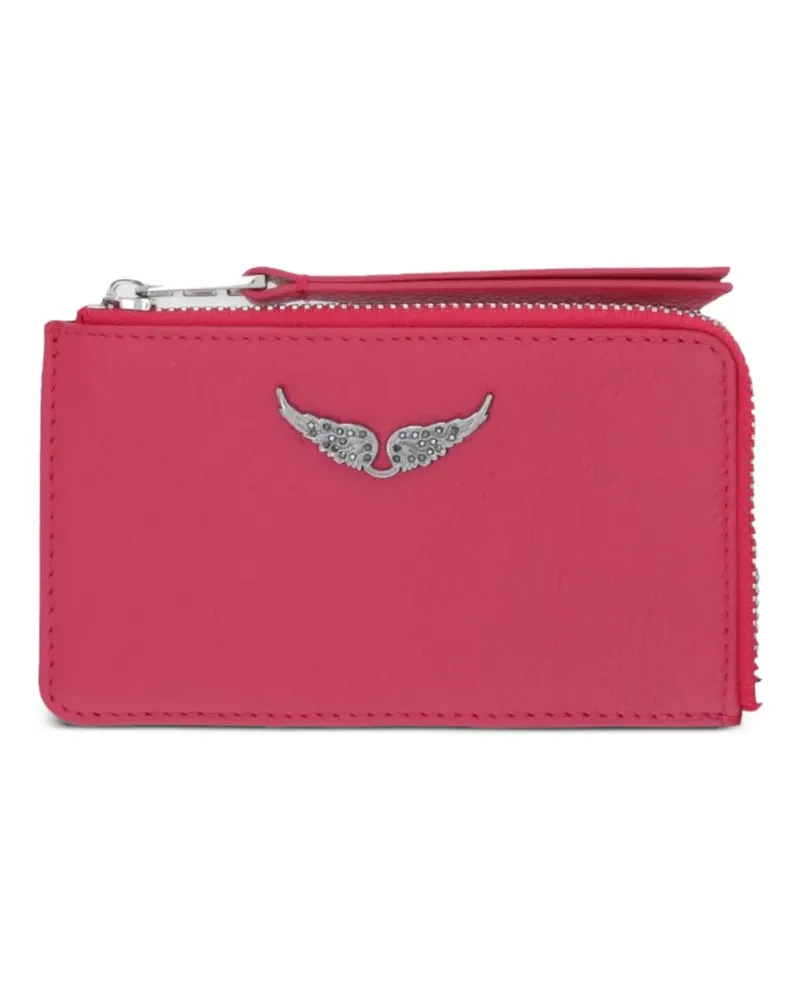 Zadig & Voltaire Portemonnaie mit Reißverschluss - Rosa Rosa