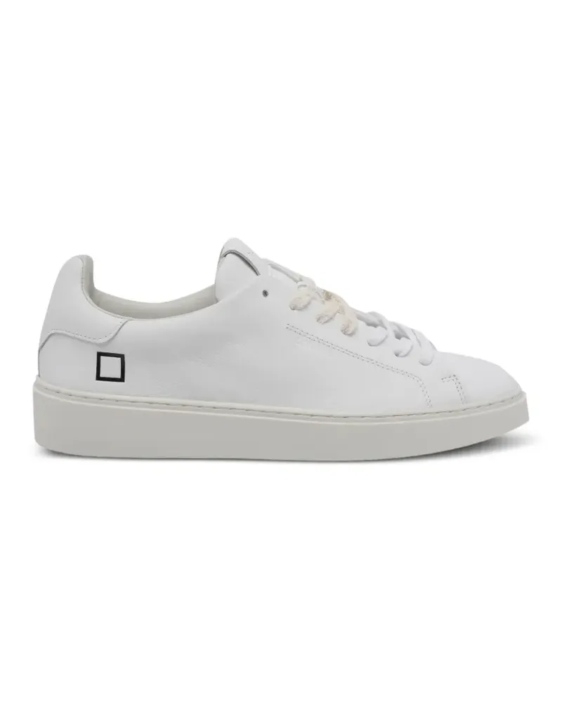 D.A.T.E. Levante Sneakers mit runder Kappe - Weiß Weiß