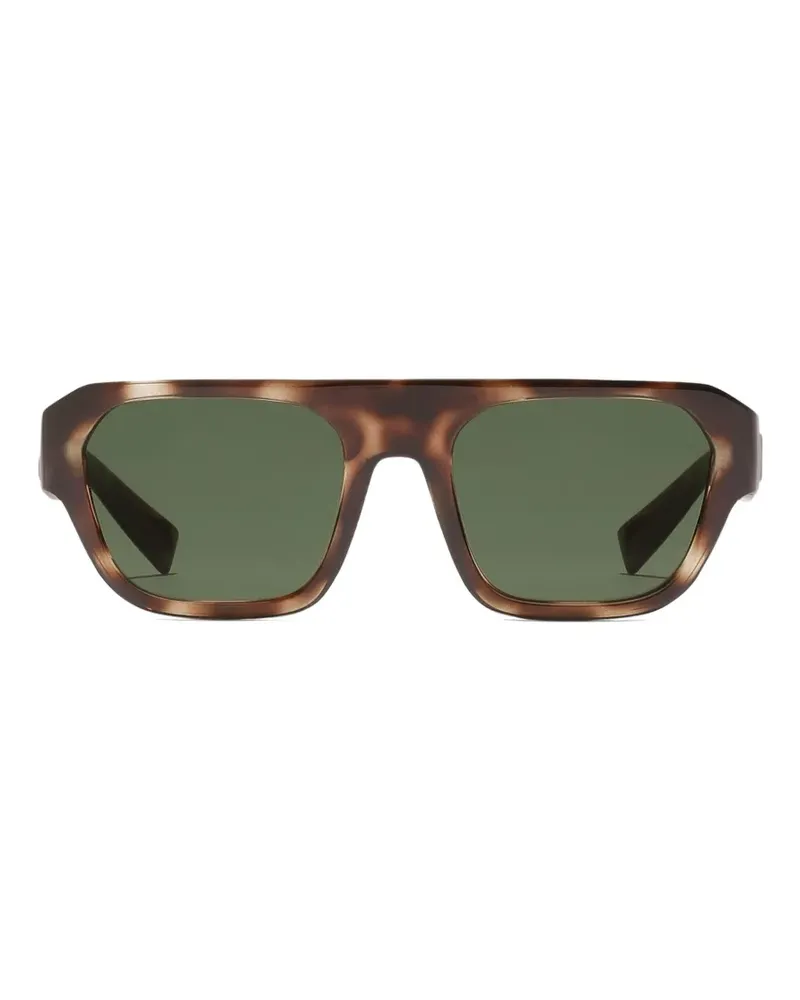 Dolce & Gabbana DG crossed sunglasses - Braun Braun