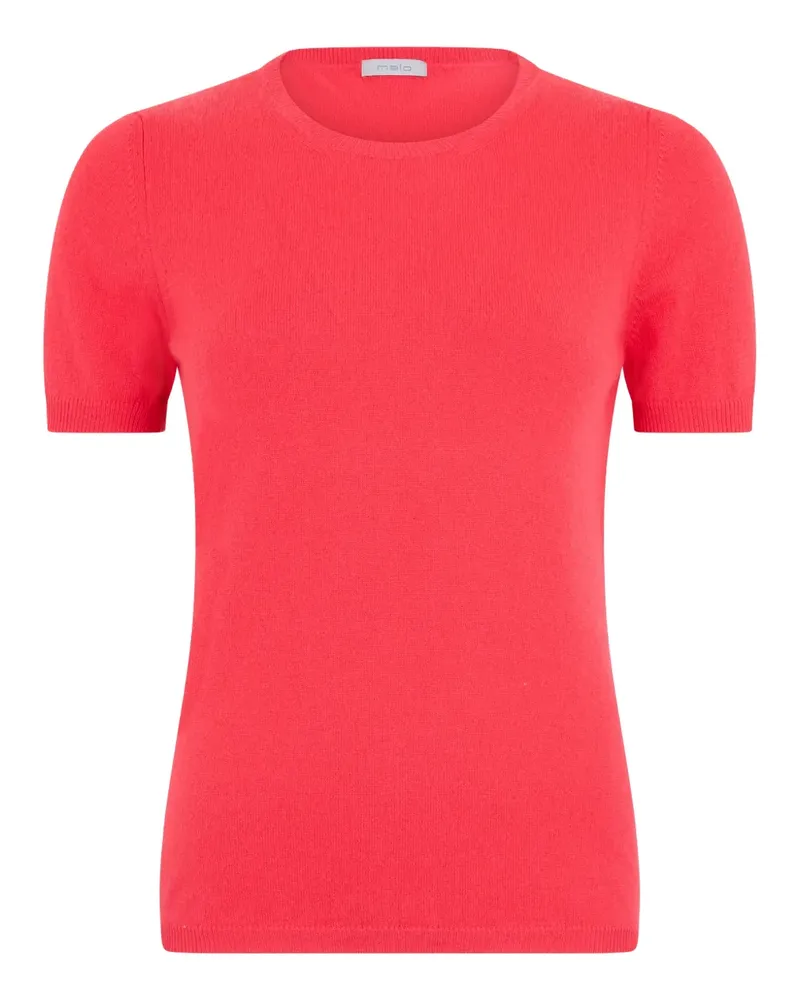 Malo short-sleeve knitted top - Rot Rot