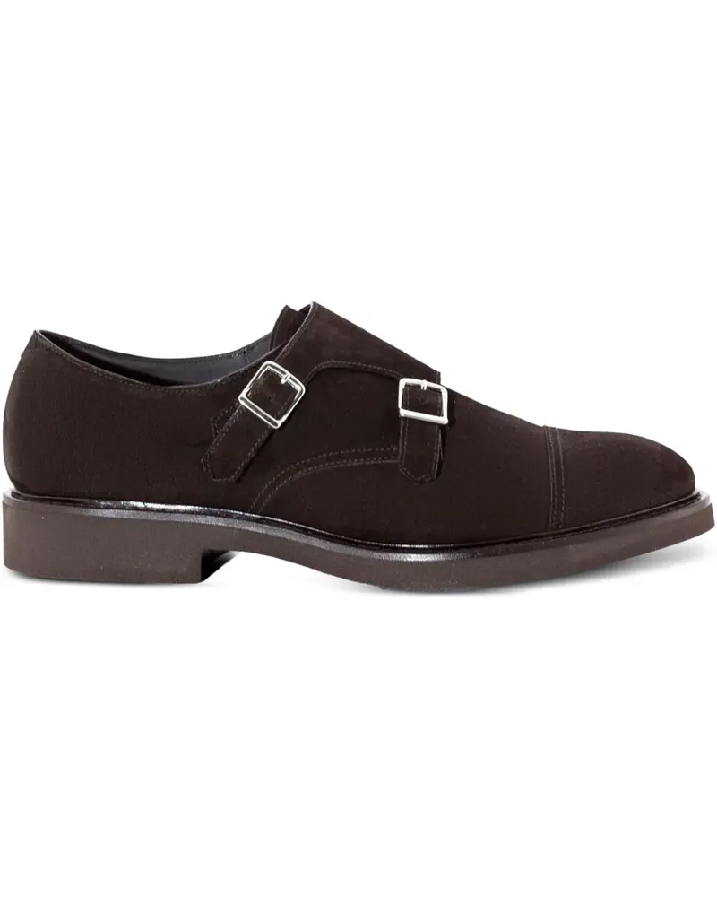 Doucal´s Monk-Schuhe aus Wildleder - Braun Braun